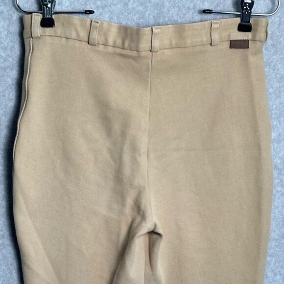 On‎ Course 30x25 Equestrian Riding Pants Breeches Tan Suede Inner Stretchy horse - Picture 13 of 14